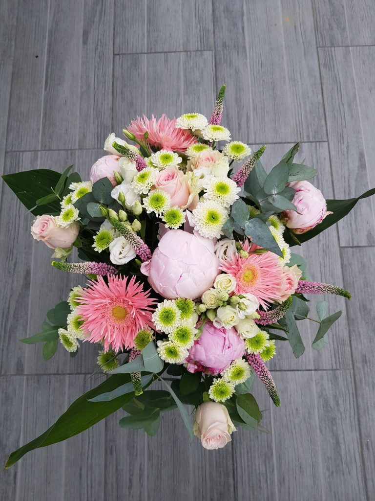 Bouquet de fleurs pour entreprise sur Nantes