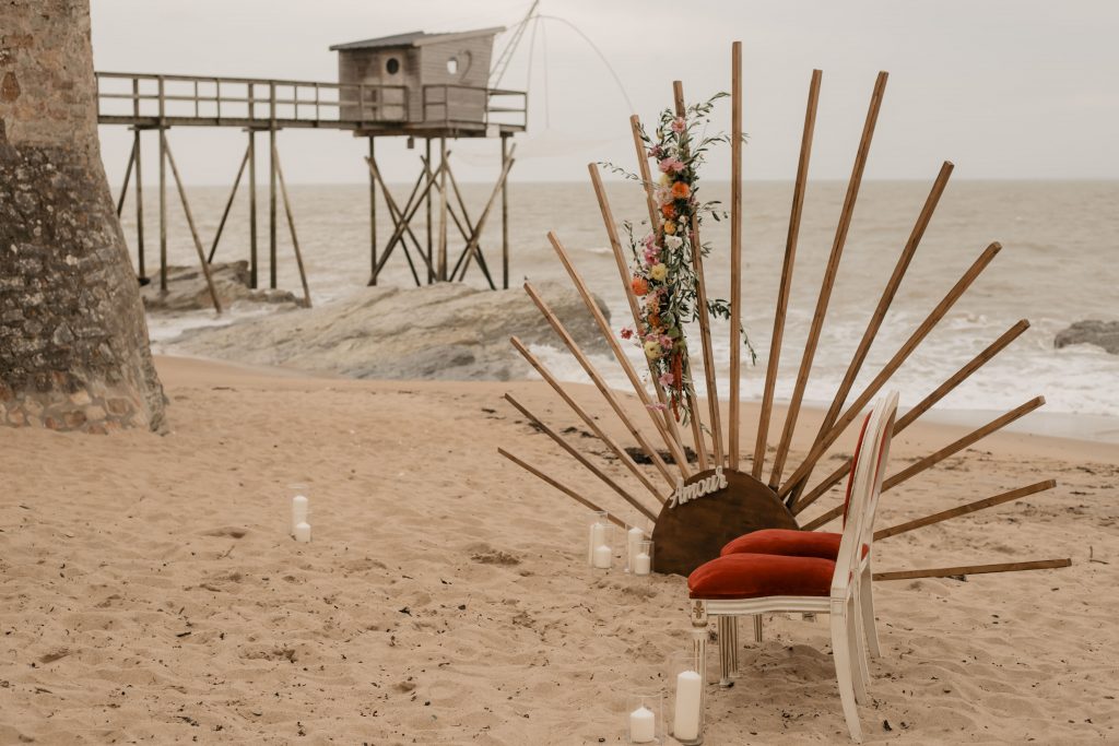 mariage bord de mer