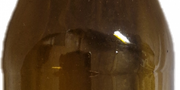 Petite bouteille marron pour location décoration mariage